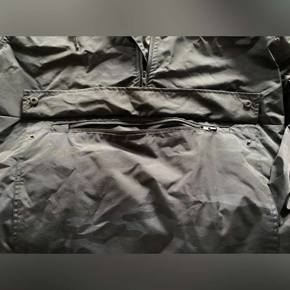 80eighty Black Camo Windbreaker Men’s XL - Picture 3 of 6